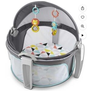 Fisher-Price On-the-Go Infant Dome Bassinet and Play Space BRAND NEW IN BOX